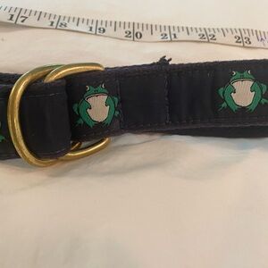 Green pond loop belt for boys